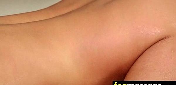  Sexy teen babe sucks and fucks at the massage table 4